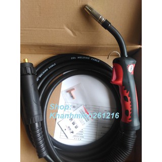 Dây hàn mig 15ak/3m con sói black wolf loại tốt dùng cho máy hàn mig từ 200a- 300a