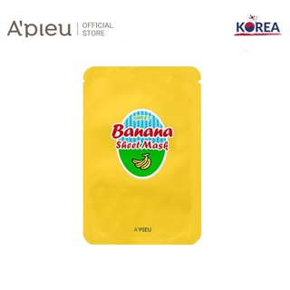 Mặt Nạ Giấy Nuôi Dưỡng Làn Da A'Pieu Banana & Honey Sheet Mask 23G
