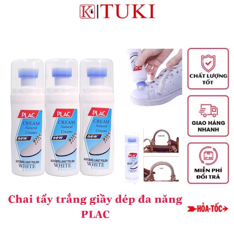 Chai tẩy trắng giầy dép đa năng PLAC