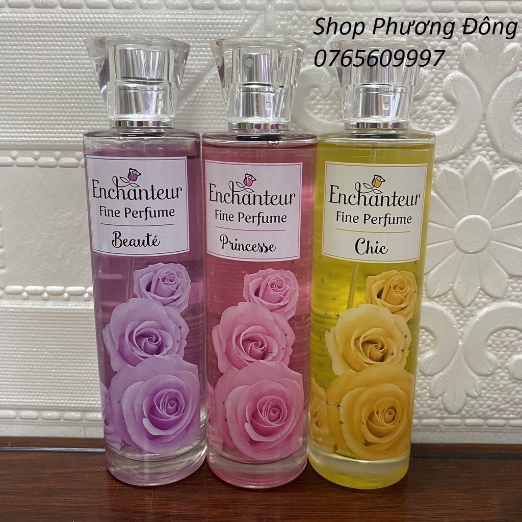 Nước hoa toàn thân cao cấp Enchanteur 100ml