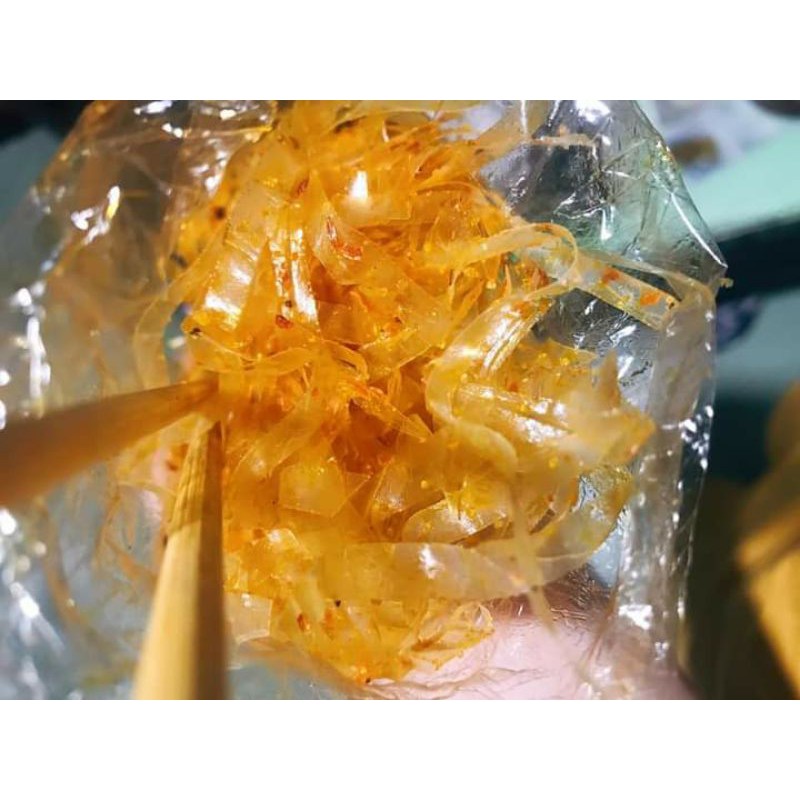 13 - 14 bị bánh tráng trộn sợi + sốt me kèm đũa