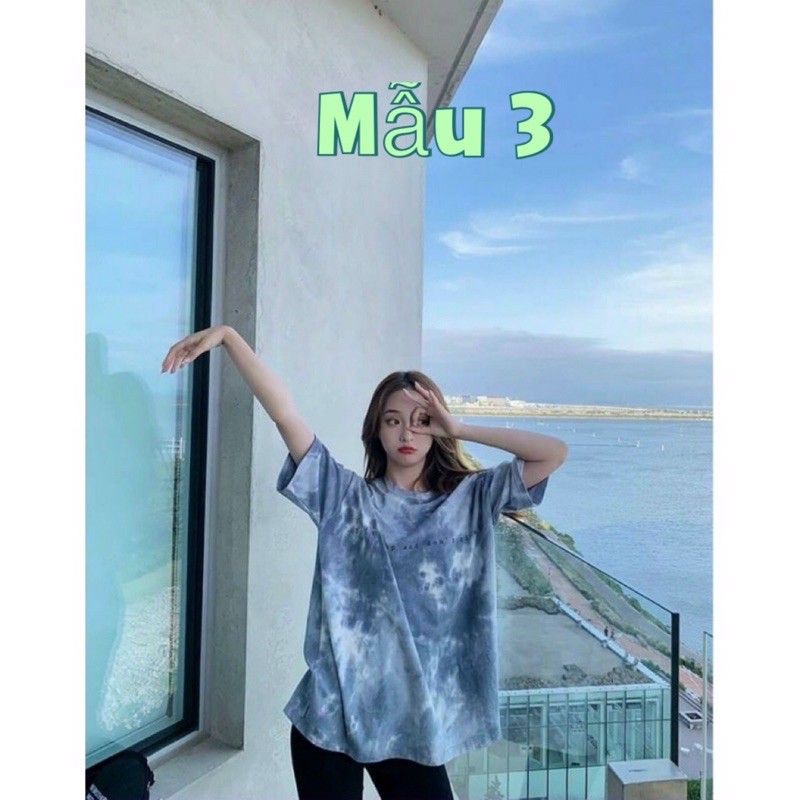 ÁO THUN UNISEX TIE DYE HOTTREND 2021 AO210035