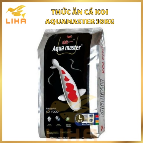 Thức Ăn Cá Koi Aqua Master 10kg - Cám Cá Koi Aquamaster Cao Cấp
