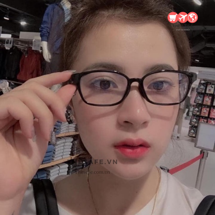 Kính uniqlo chính hãng chống tia uv, ánh sáng xanh