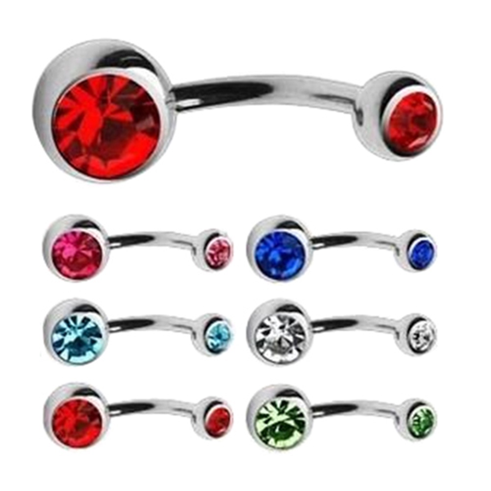 Phấn Phủ Dạng Nén [Fresh]❀Bộ 10 Khuyên RốN ĐíNh Đá NhiềU MàU SắC