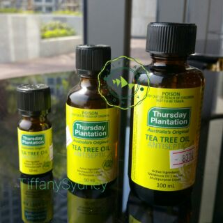 Tinh dầu tràm trà Úc Thursday Plantation Tea Tree Oil 10ml/25ml/50ml/100ml