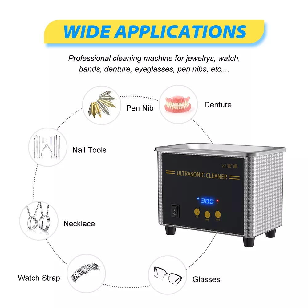 Máy rửa siêu âm Ultrasonic Cleaner 0.8L