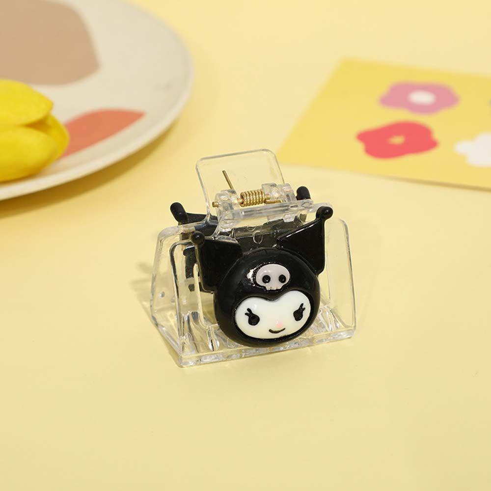 Kẹp Tóc Hình Móng Vuốt Mèo Bằng Nhựa Resin Lấp Lánh Dễ Thương Phong Cách Lolita