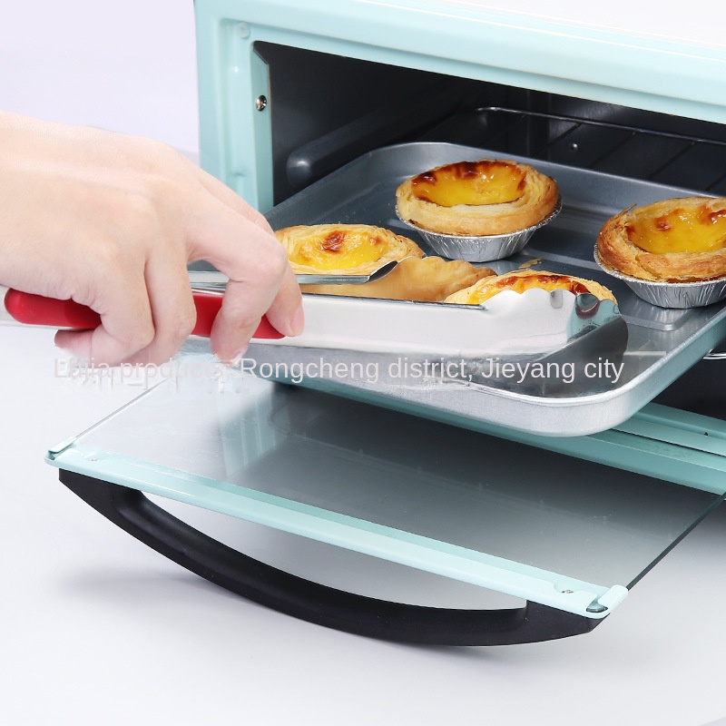 Kẹp Gắp Thức Ăn Bằng Silicone Và Thép Không Gỉ Chống Trượt