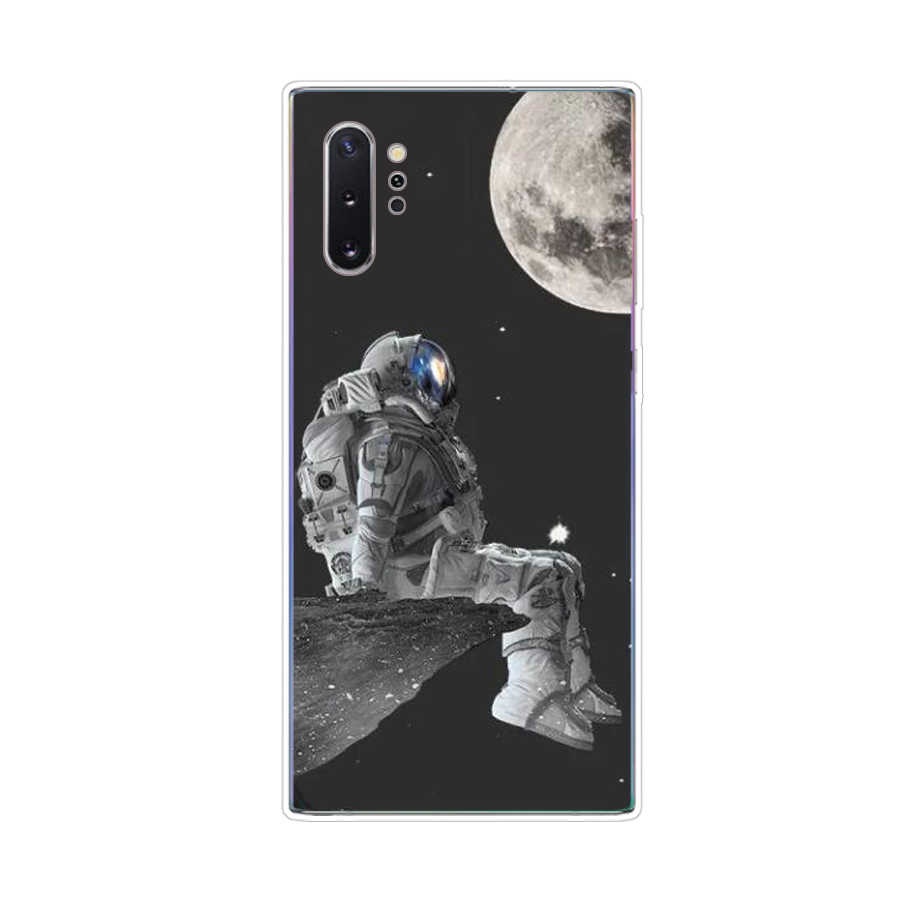 Ốp Điện Thoại TPU Dẻo In Họa Tiết Độc Đáo Thời Trang Cho Samsung Galaxy note 9 10 plus