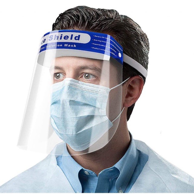 Face Shield Kính Chống Giọt Bắn Bảo Hộ Chống Dịch Bảo Vệ Bạn Và Gia Đình