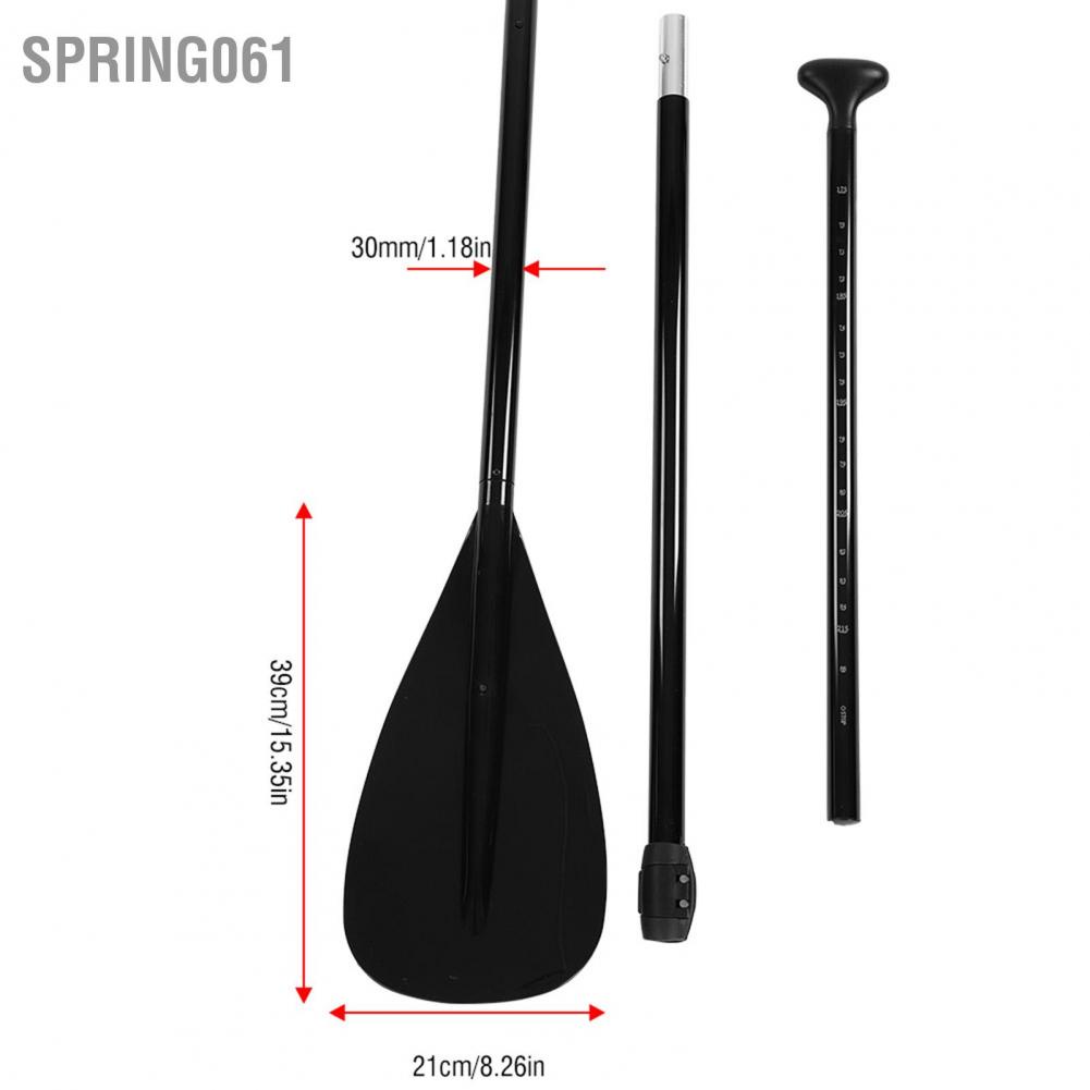 Ván chèo đứng SUP để lướt ván Lướt hợp kim nhôm có thể co giãn【Spring061】