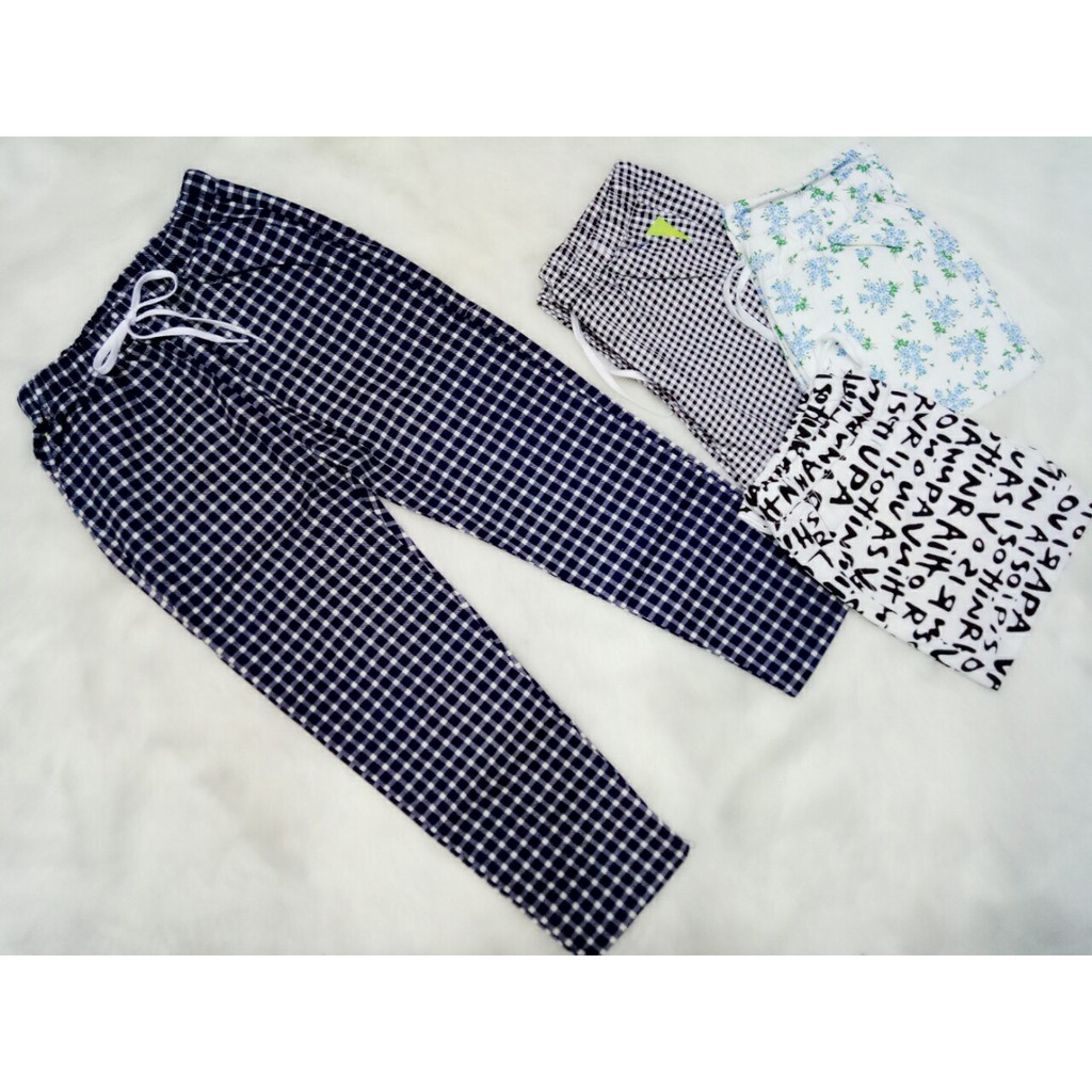 Quần Kaki Thun Nữ 9 Tấc
