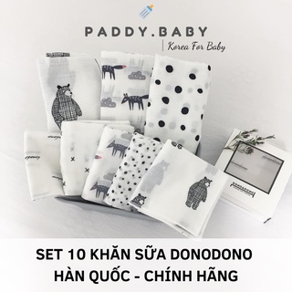 SET 10 KHĂN SỮA HÀN QUỐC DONODONO <CÓ SẴN>