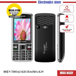 Điện thoại KECHAODA K35, điện thoại kechaoda, loa to, pin trâu, 2 sim 2 sóng, bảo hành 12 tháng,1 đổi 1