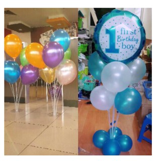 Trụ mika 7 thanh gắn bóng bay