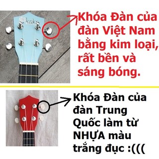 [Tặng túi đựng đàn] Đàn Ukulele Soprano Trơn