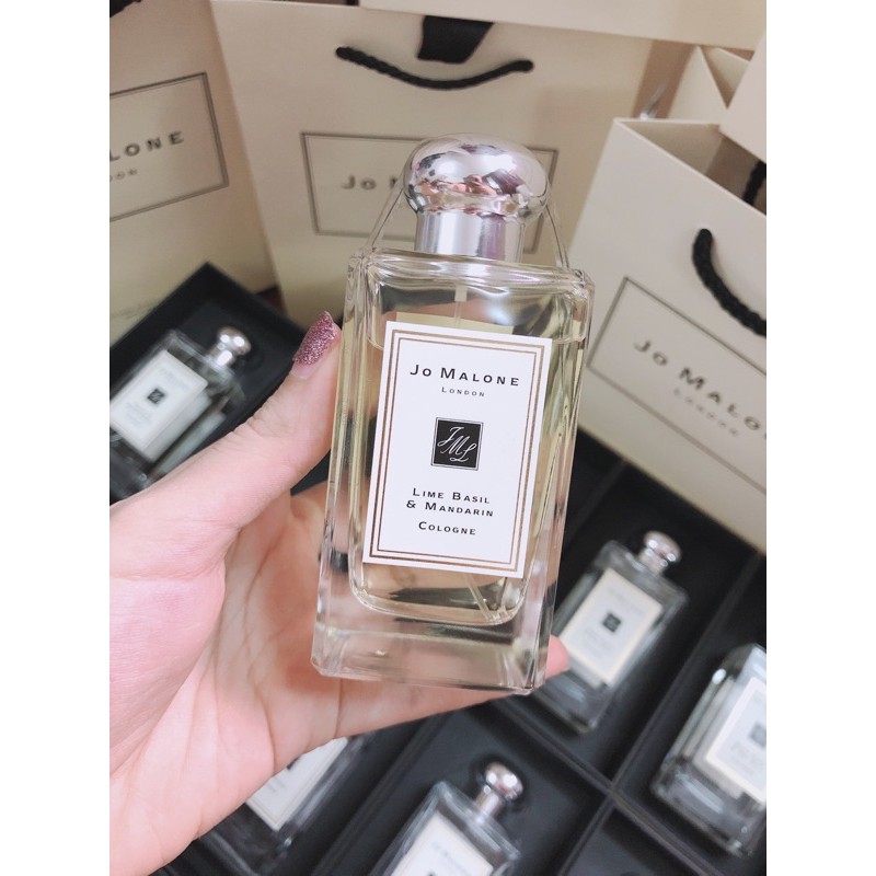 [ Mẫu thử ] Nước hoa tươi mát Jomalone Lime Basil &amp; Madarin Cologne / chuẩn authentic