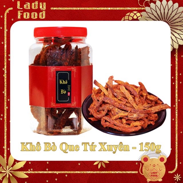 Khô Bò Que Tứ Xuyên 150gr