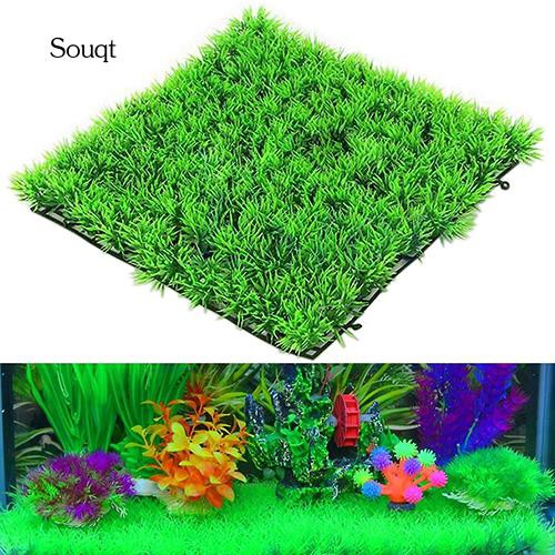 Thảm cỏ giả bằng nhựa dùng để trang trí bể nuôi cá cảnh