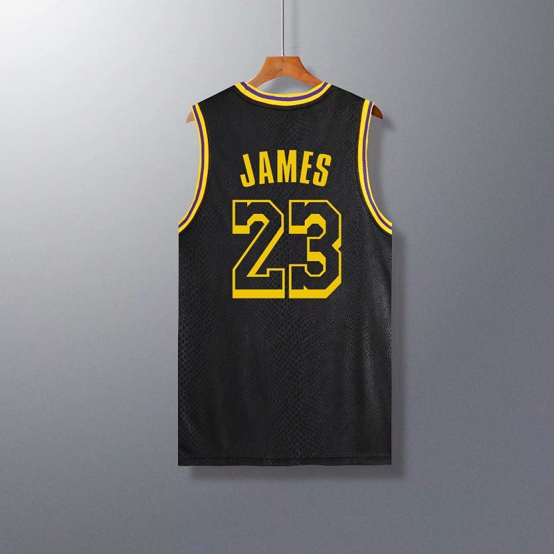 Áo Ba Lỗ Chơi Bóng Rổ In Chữ Lakers Kobe Bryant 24 James 23 Thời Trang Mùa Hè Cho Nam Giới