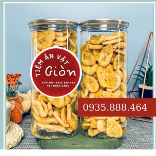 300g chuối sấy/ Giòn ngon/