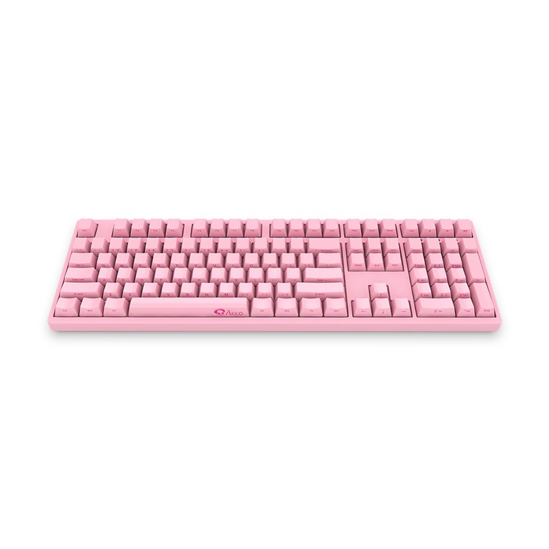 SIEU KHUYẾN MẠI Bàn phím cơ AKKO 3108SP Pink / Black (Akko Switch v2 orange , Blue , Pink) Chính Hãng