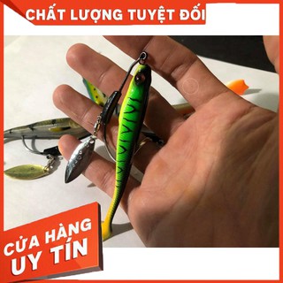 Mồi mềm nff kèm lưỡi câu - mồi mềm câu cá lóc rất nhạy