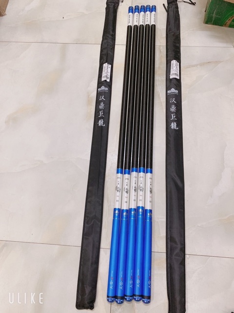 cần câu tay dài 6m3 han ding x6 độ cứng 5h cần tải cá 10kg y hình