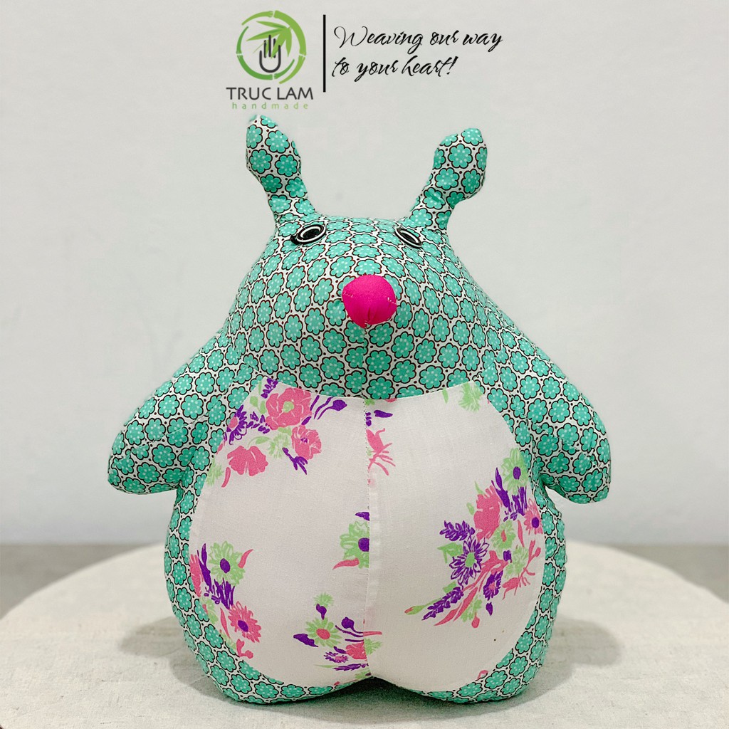 Đồ Chơi Cho Bé Thú Nhồi Bông Hình Pokemon Totoro Vải Hoa Bông Gòn Cao Cấp (B) - Trúc Lâm Handmade