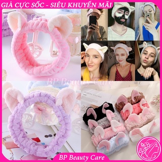 Băng đô Turban Tai mèo 3D ngộ nghĩnh dễ thương băng đô rửa mặt trang điểm
