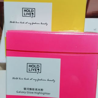 (Sẵn Hồng + Vàng) HOLD LIVE - Phấn bắt sáng Galaxy Glow Highlighter Hold Live