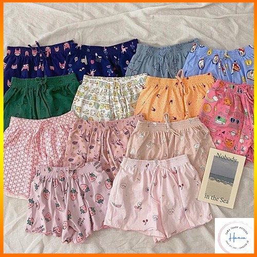 Quần Đùi Ngủ Nữ Mặc nhà, Chọn Mẫu Ngẫu Nhiên, Quần Short Nữ Mặc Ở Nhà Ngủ Siêu Thoải Mái, Chất Cotton Co Giãn | BigBuy360 - bigbuy360.vn