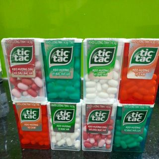 10 hộp Kẹo ngậm Tictac 14,5g xuất xứ Ấn Độ