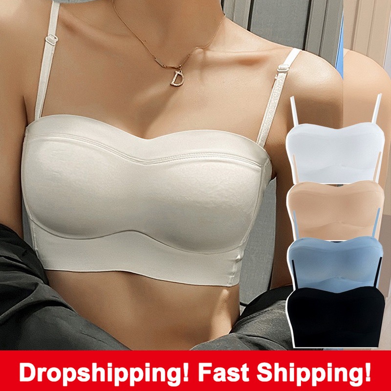 Áo Lót Không Dây Không Đường May Nâng Ngực Tàng Hình Cho Nữ