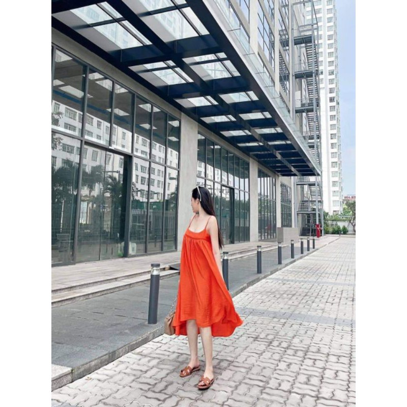 Đầm suông 2 dây 👗