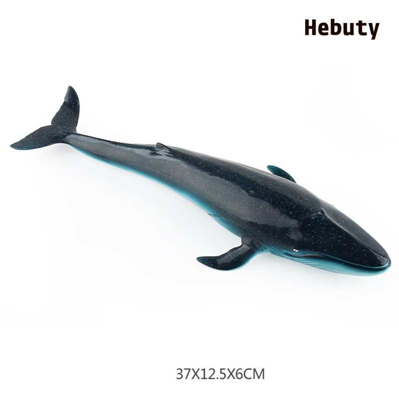 Mô Hình Cá Voi Xanh Bằng Nhựa Mềm Dành Cho Bé Yêu