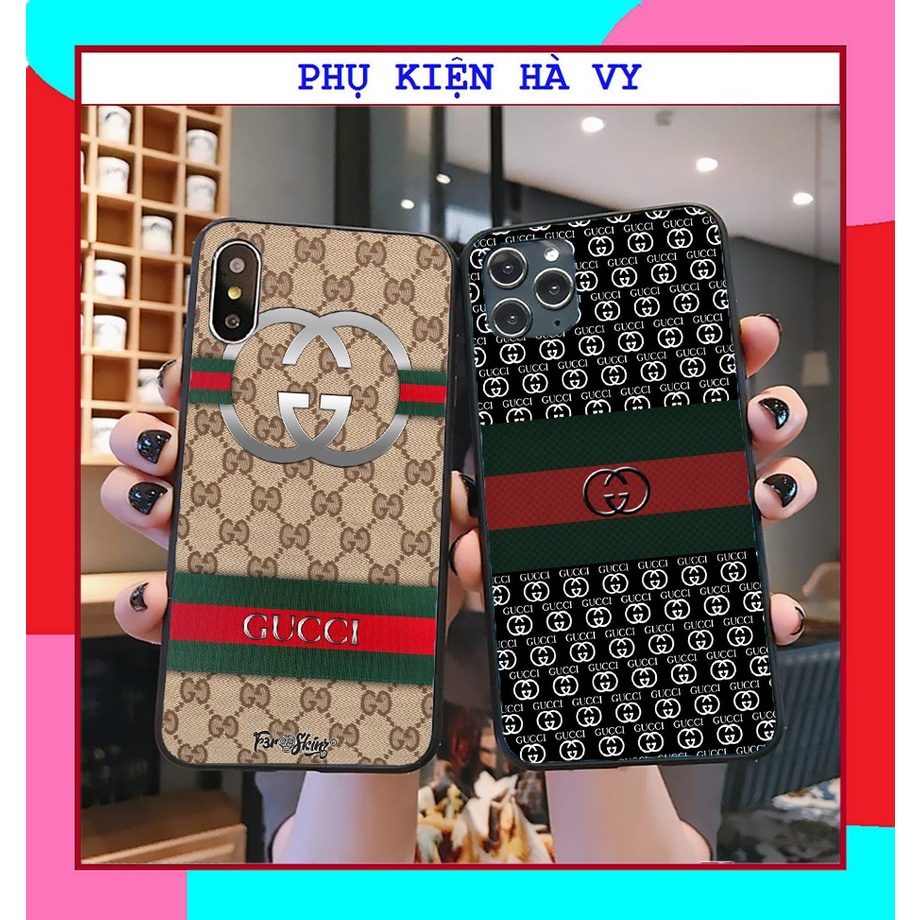 Ốp lưng gucci nhám viền đen 5/5s/6/6plus/6s/6splus/7/7plus/8/8plus/x/xr/xs/11/12/pro/max/plus/promax