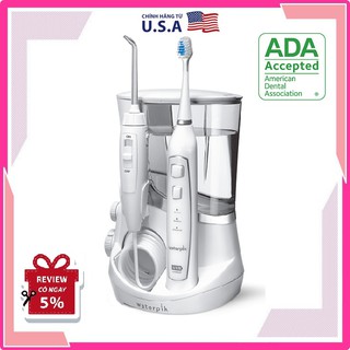 [USA] Combo Máy Tăm Nước Waterpik Complete Care 5.0 Water Flosser + Bàn Chải Điện Sonic Toothbrush WP-861, WP-862