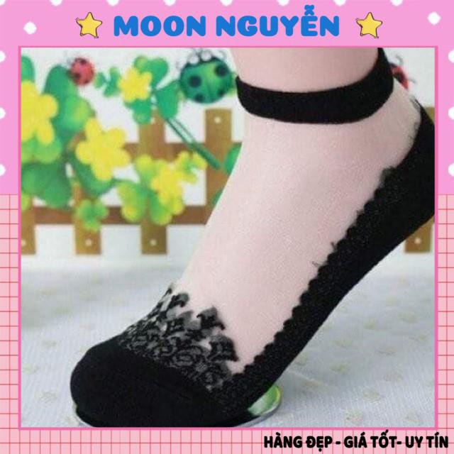 Set 10 đôi tất hài ren công chúa cực xinh