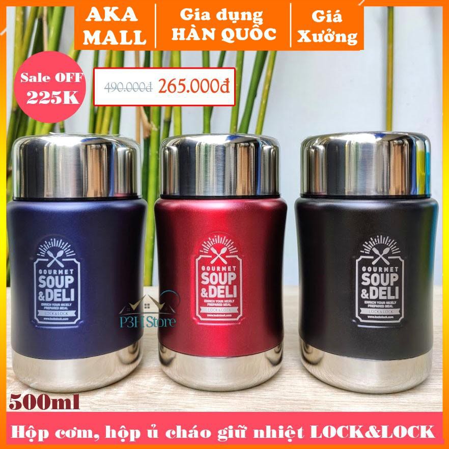 Hộp cơm giữ nhiệt, bình ủ cháo Lock&Lock Gourmet Soup and Deli 500ml LHC8029 [Chính hãng] .