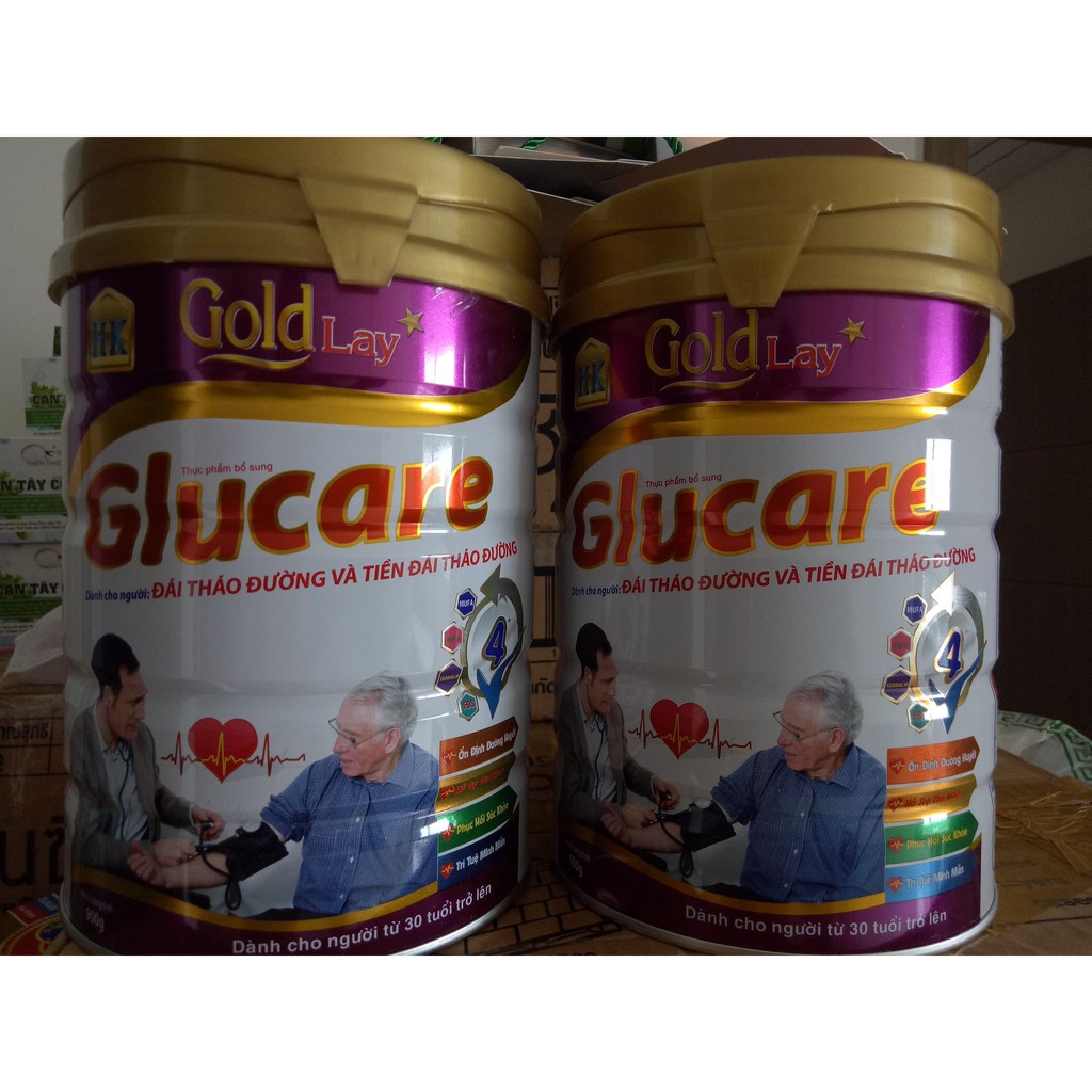 Sữa Glucare gold lay 900g dành cho người tiểu đường