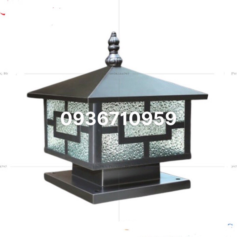 Đèn Trụ Cổng Giá Rẻ D350 TK-03D