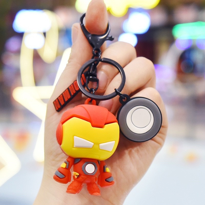 Móc khóa biệt đội Avengers siêu anh hùng Marvel Người nhận Hulk Thor- Loại to đẹp