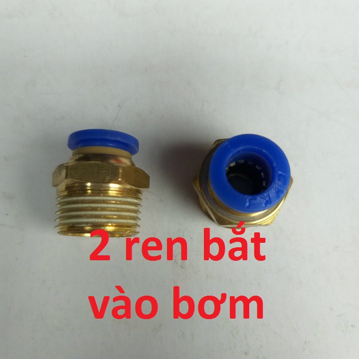 bộ máy bơm phun sương 15 béc - (combo bộ bơm 24v-15 béc)