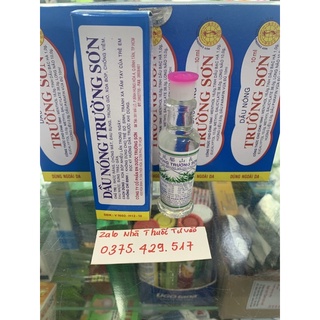 dầu nóng trường sơn 10ml