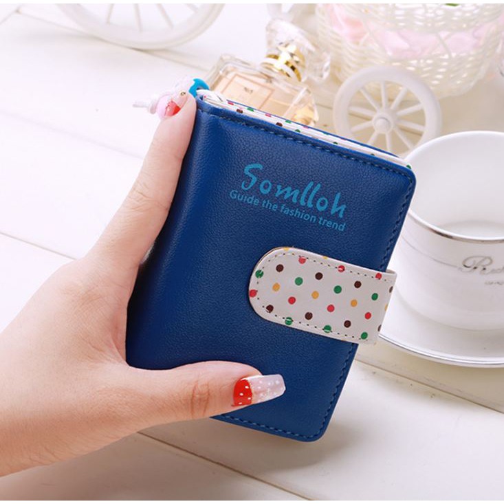 Ví nữ ngắn cầm tay thời trang Somlloh cực xinh | BigBuy360 - bigbuy360.vn