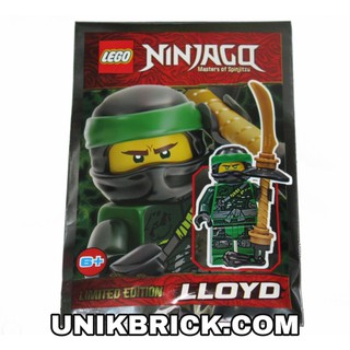 [CÓ HÀNG] Lego UNIK BRICK Ninjago 891949 Lloyd Foil Pack Polybag Túi nhân vật Lloyd chính hãng (như hình).