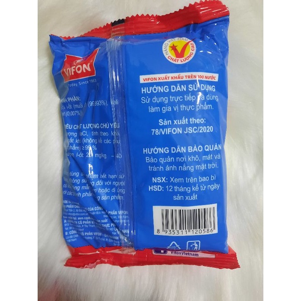 Muối Sấy i-ốt cao cấp 400g/1kg