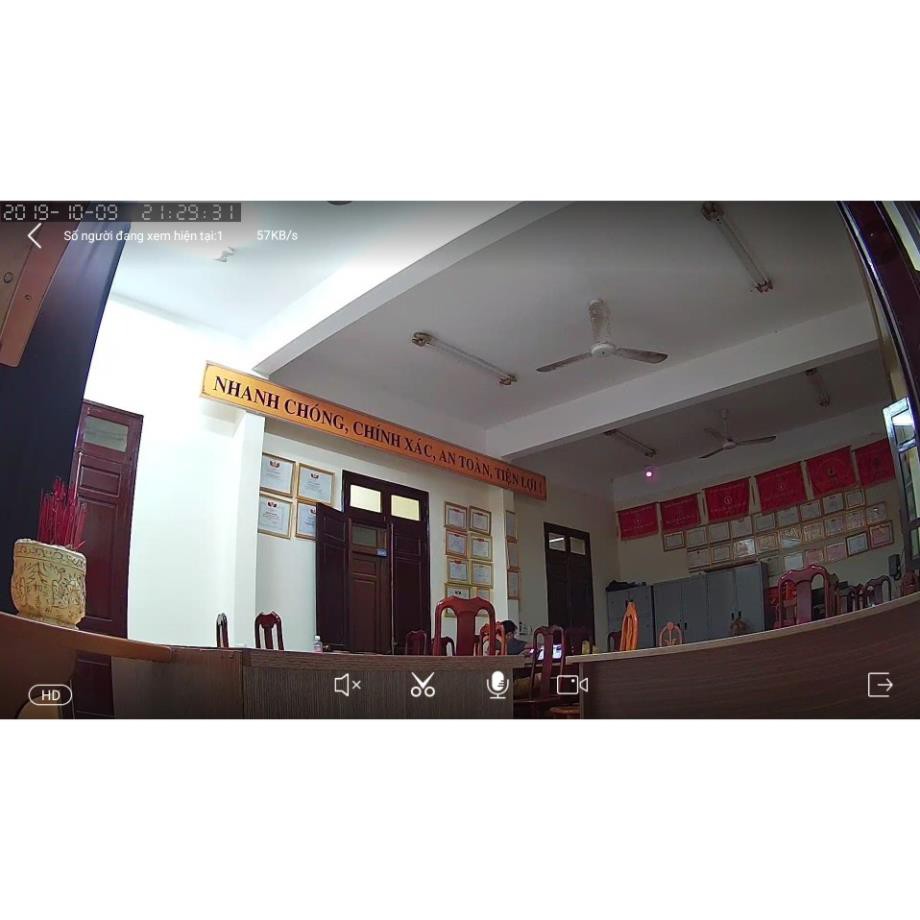 ( RẺ NHẤT TOÀN QUỐC BH 60 THÁNG ) Camera IP YooSee 360°Tiếng Việt Và Thẻ Nhớ 32Gb Yoosee Chuyên Dụng